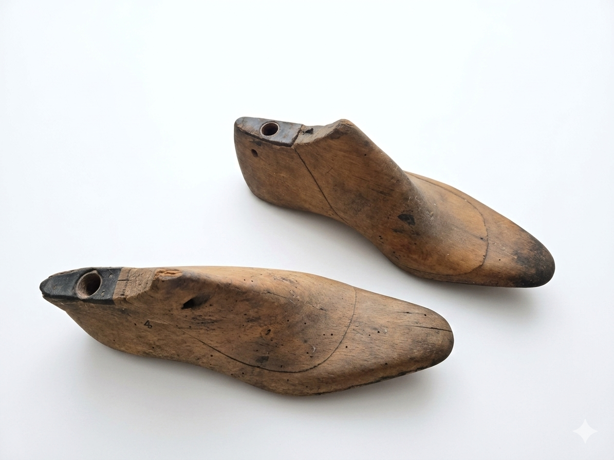 Old boot shapes