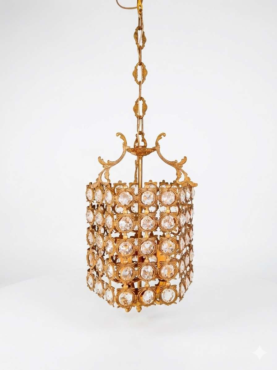 pendente 3 luci vintage