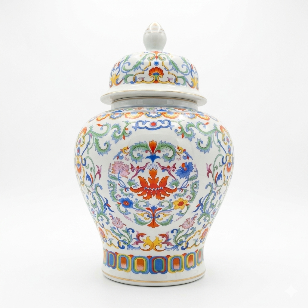 Vase en céramique italienne des années 70