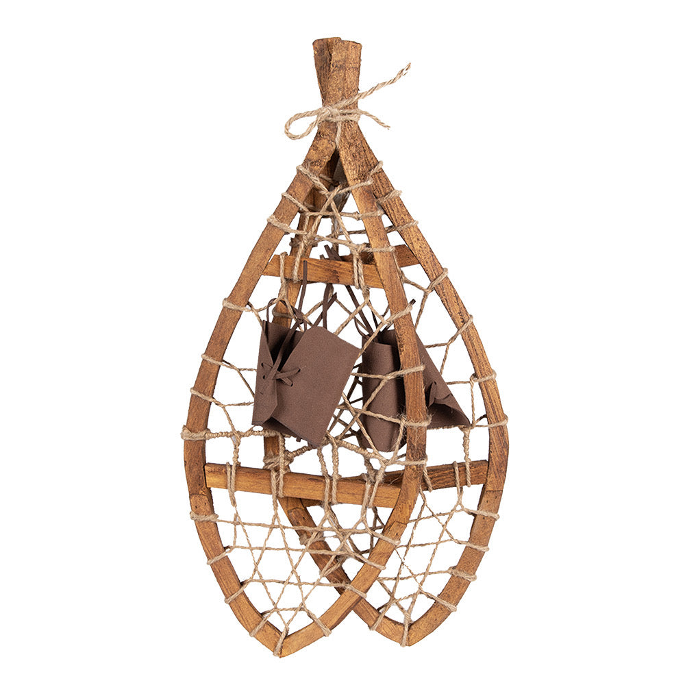 Racchette da neve decorative 55x22x5 cm