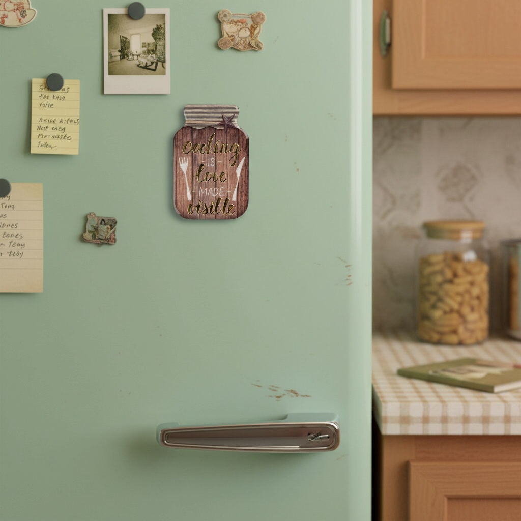 Magnete 5x1x8 cm Marrone