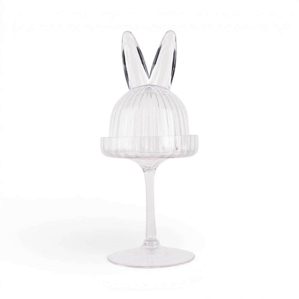 Campana di vetro Coniglio Ø12x29 cm