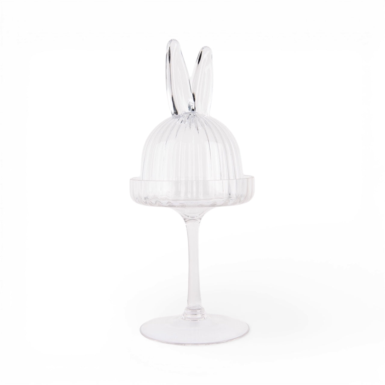 Campana di vetro Coniglio Ø12x29 cm