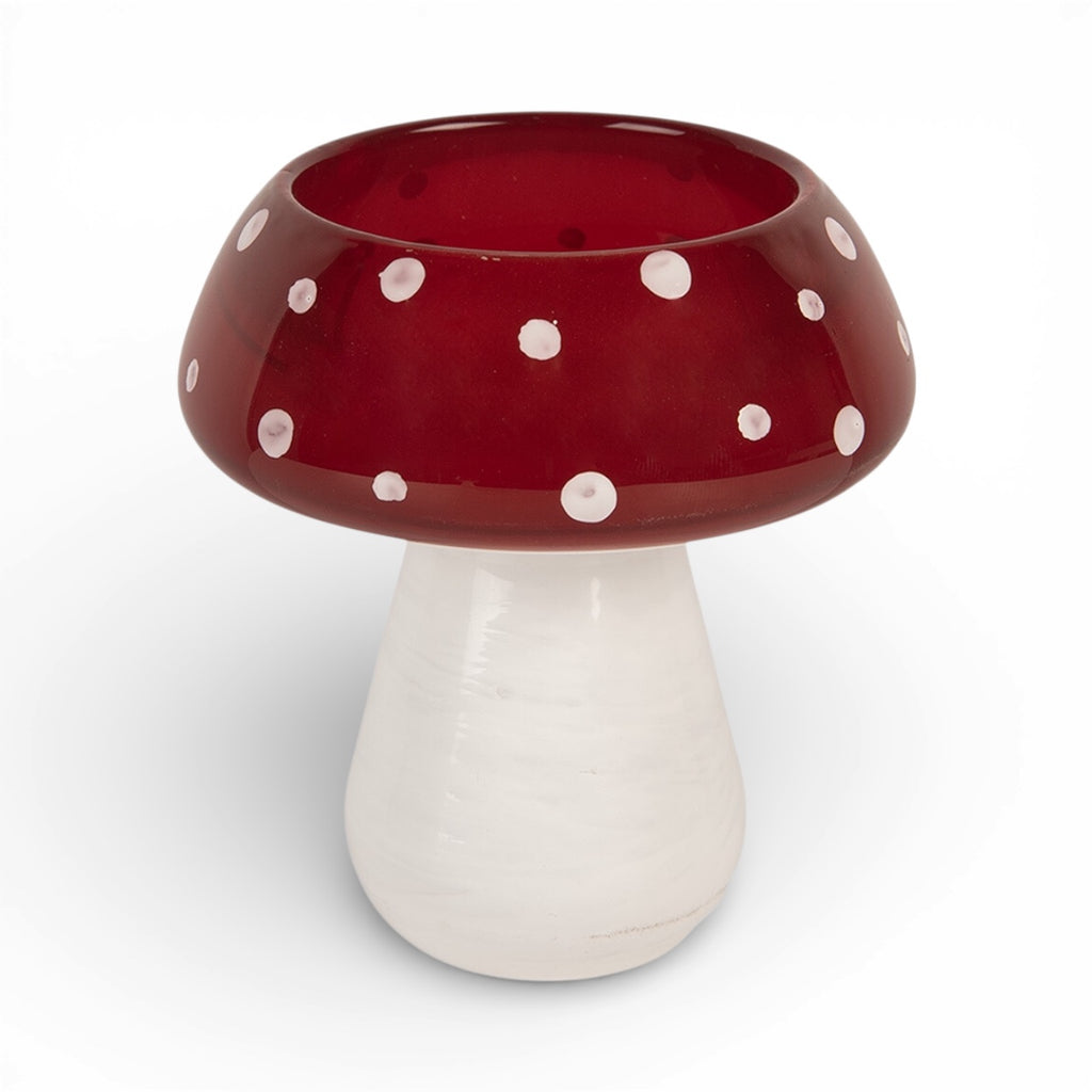 Mushroom candle holder Ø 8x9