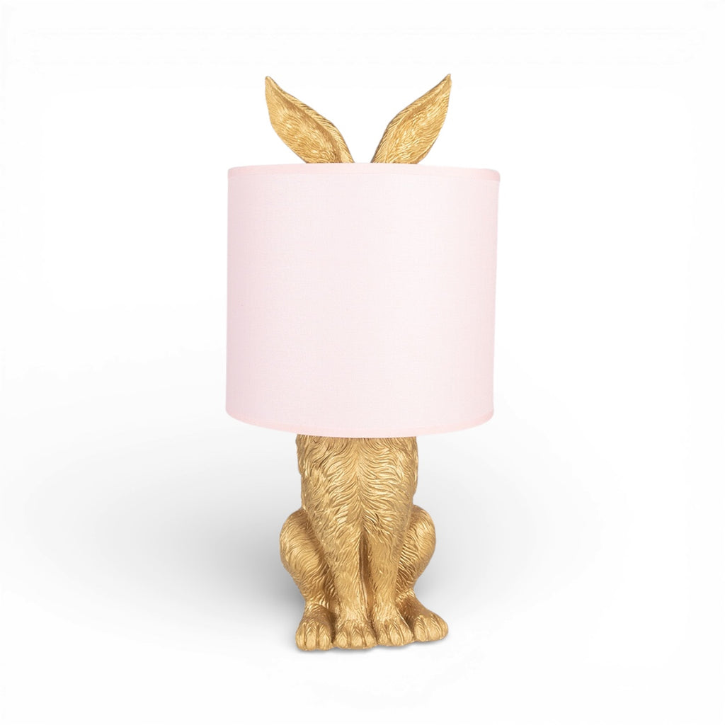 Lampada da tavolo Coniglio Ø 20x43 cm Color oro Poliresina