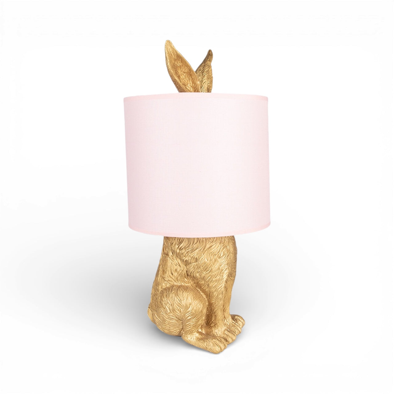 Lampada da tavolo Coniglio Ø 20x43 cm Color oro Poliresina