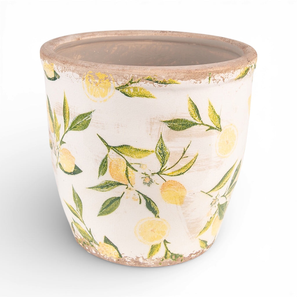 Vaso in Ceramica Limoni Ø 17x16 cm