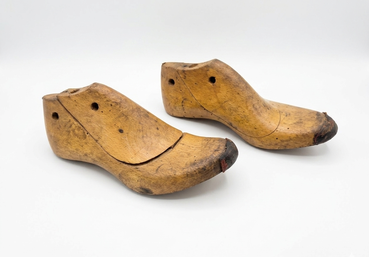 Wooden shoemaker's lasts