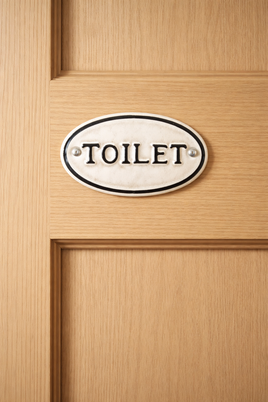 door sign