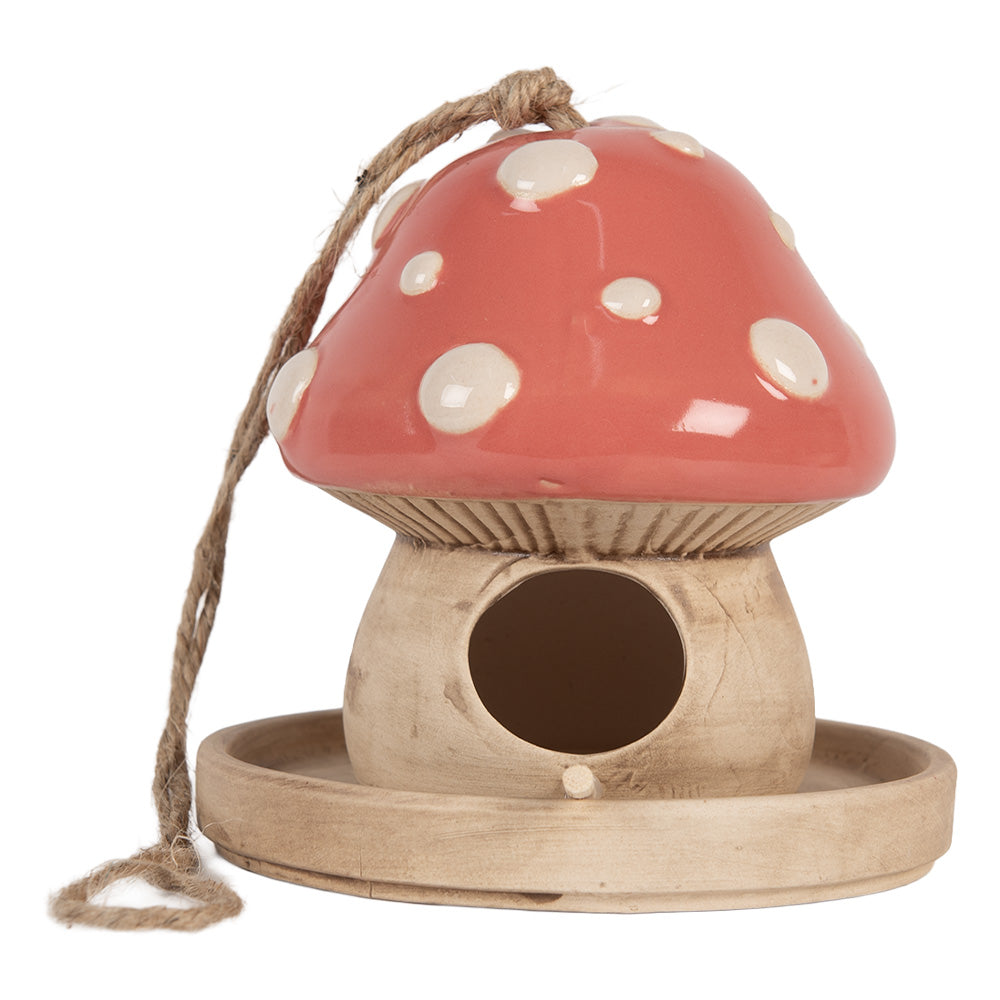 ceramic birdhouse
