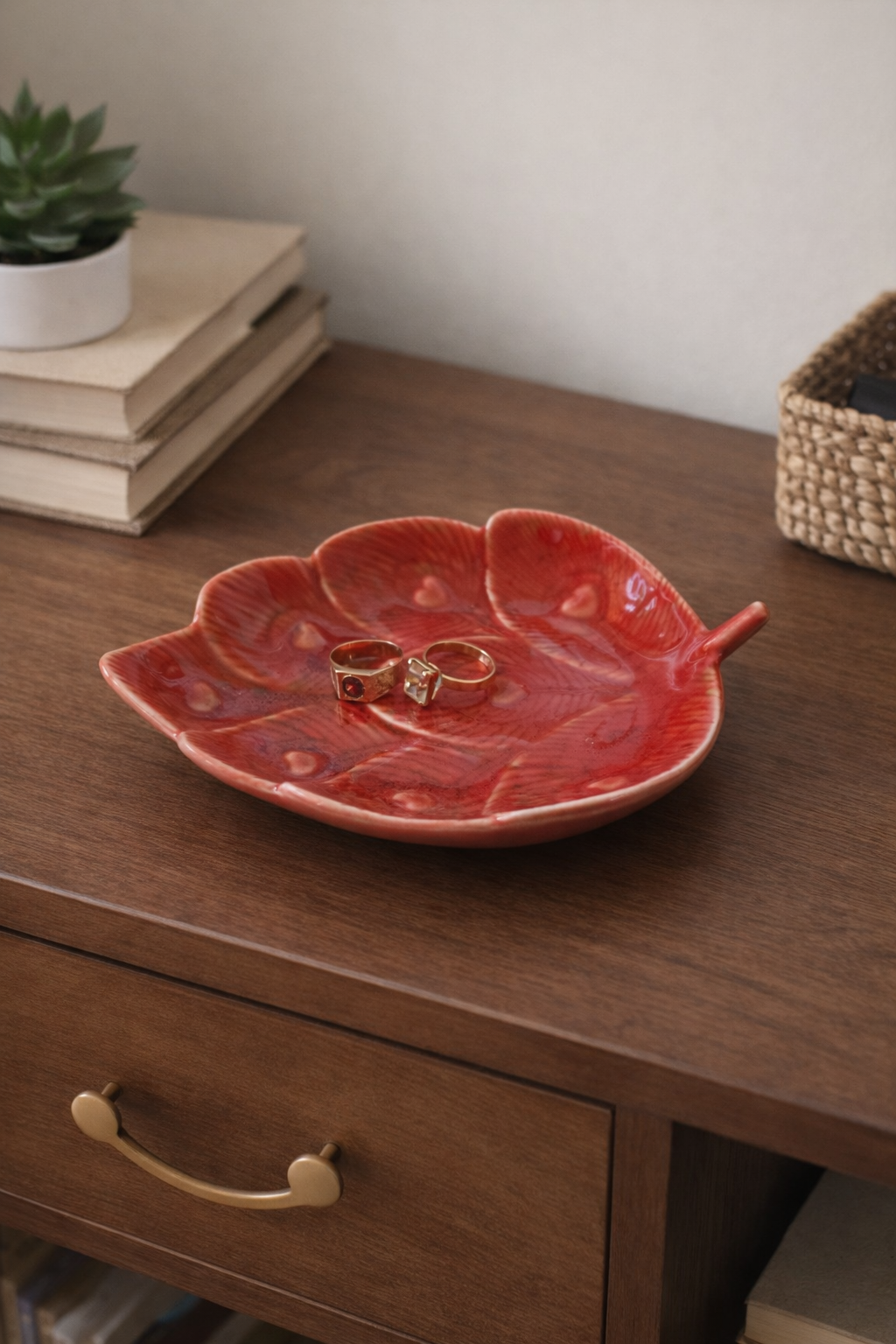 red bowl