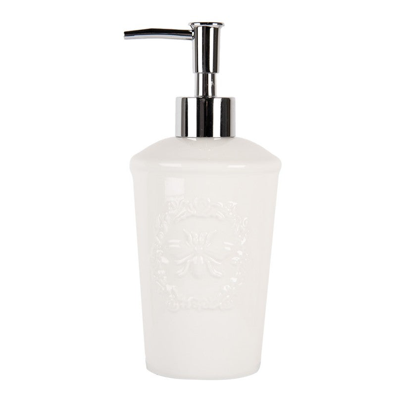 Distributore sapone 325 ml Bianco Ceramica