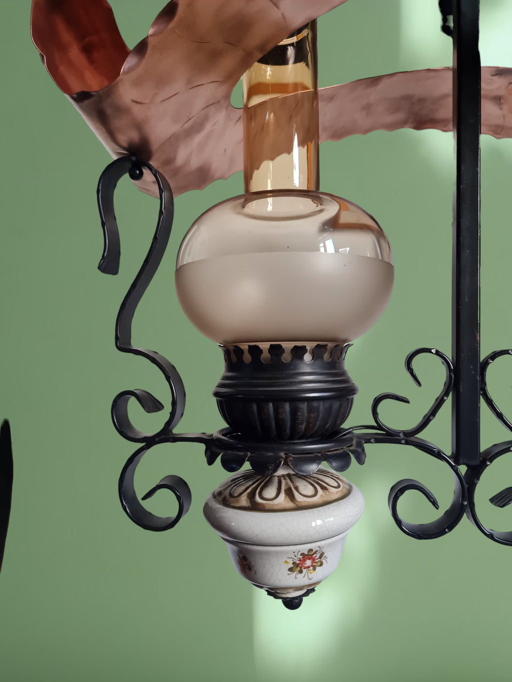 Lampada a sospensione rustica