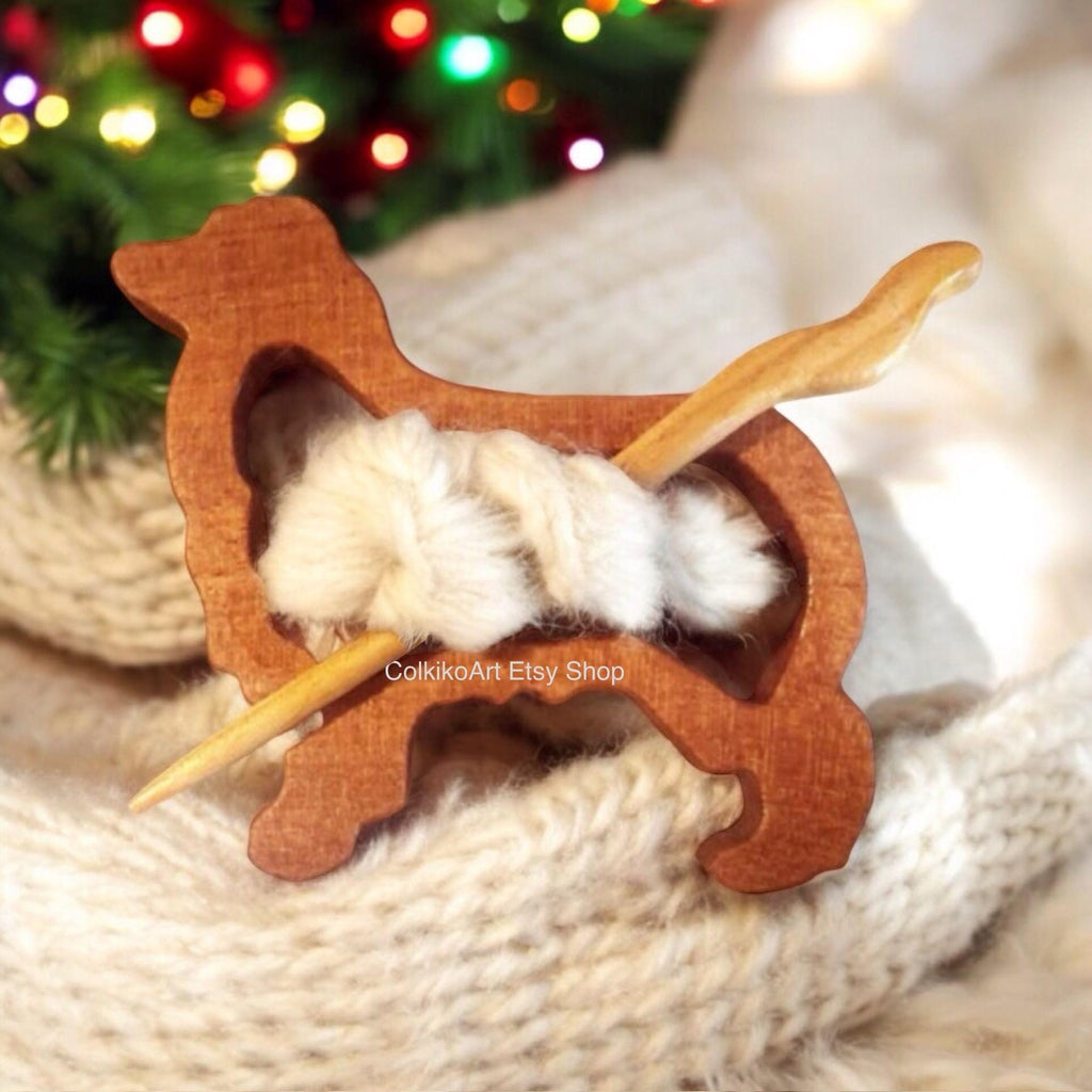 Wooden Shawl Pin,Wood brooch,Wood scarf pin,Women gift, dog,eco friendly accessory, jewlery,animal,australian shepherd, girl gift pin,brooch