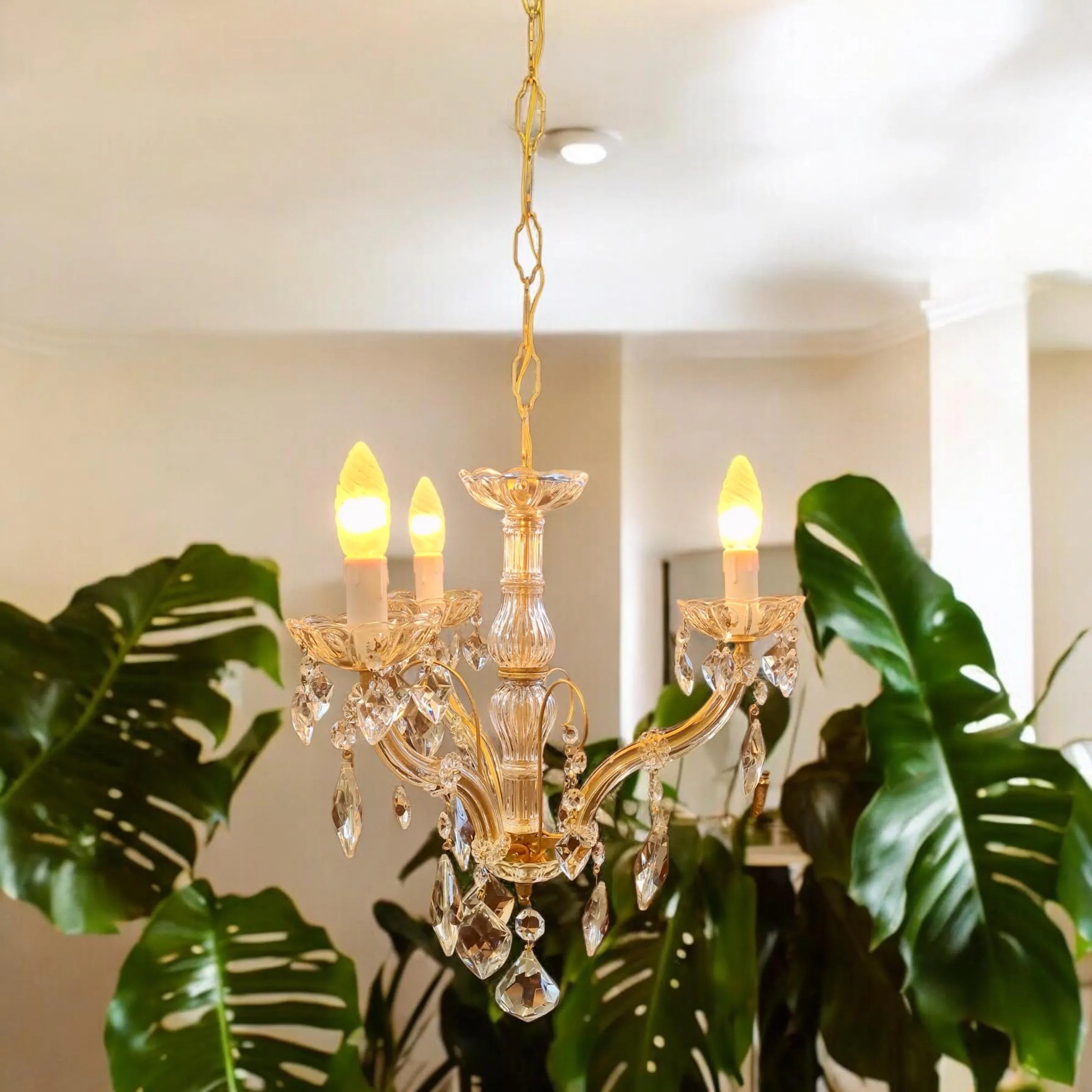 Petite lampe Maria Teresa à 3 lumières