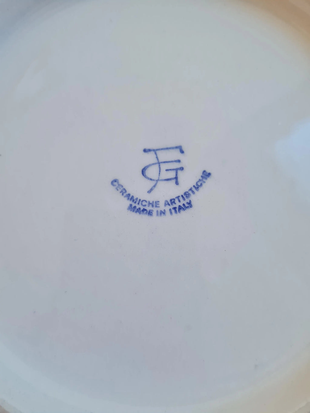 Vase en céramique italienne des années 70