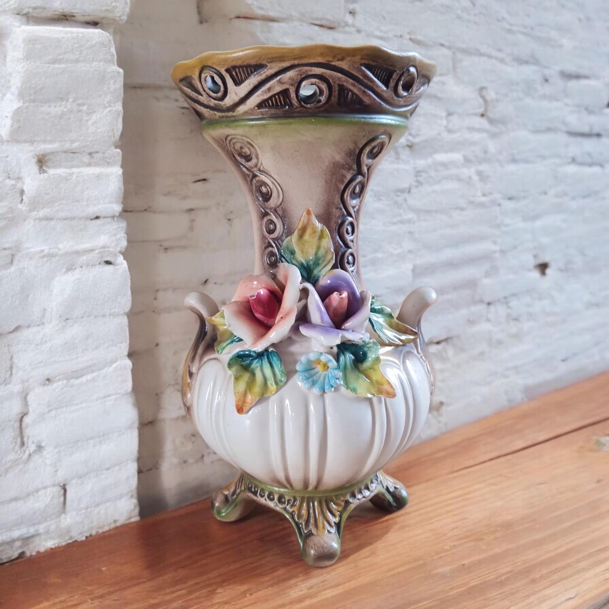 Petit vase en céramique des années 1950