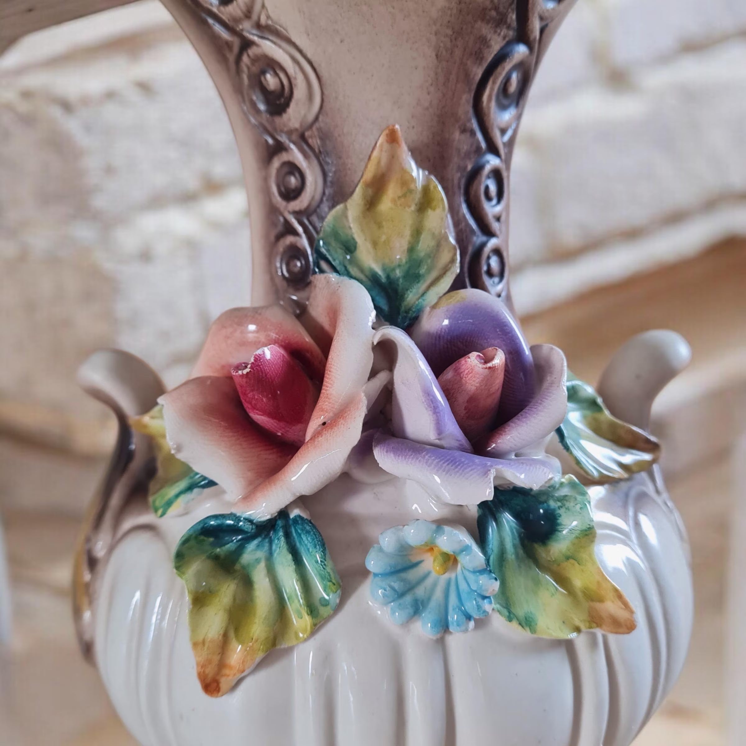 Petit vase en céramique des années 1950