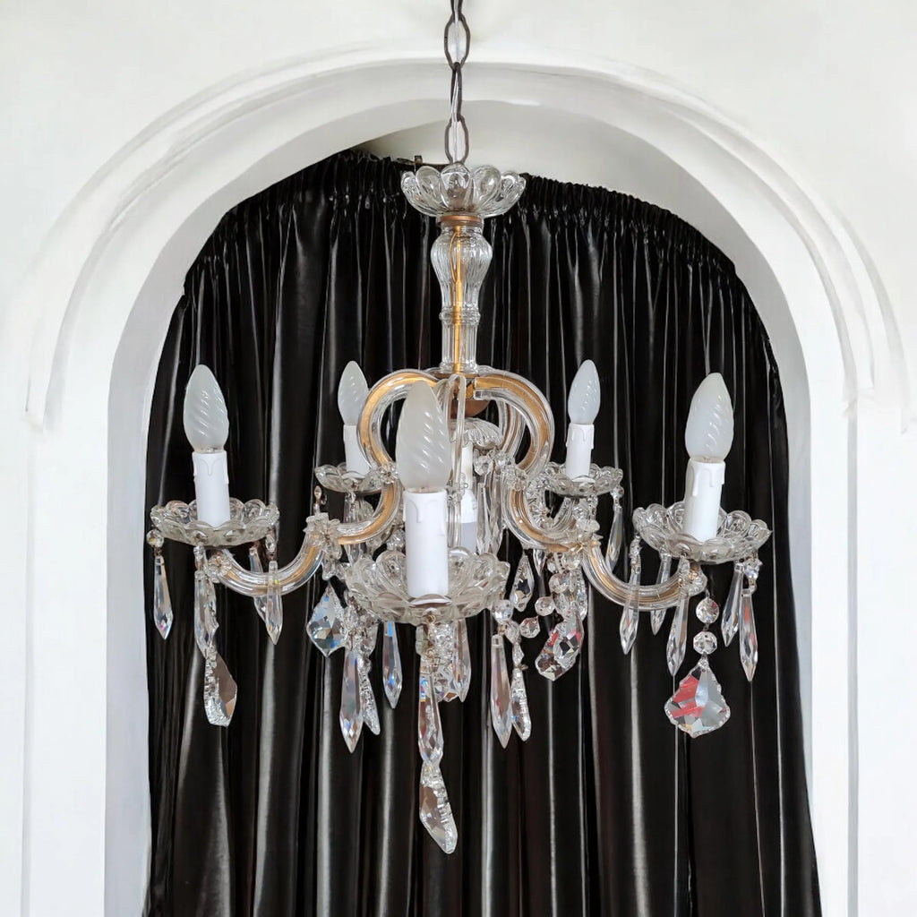 Lustre Maria Theresa à 6 lumières