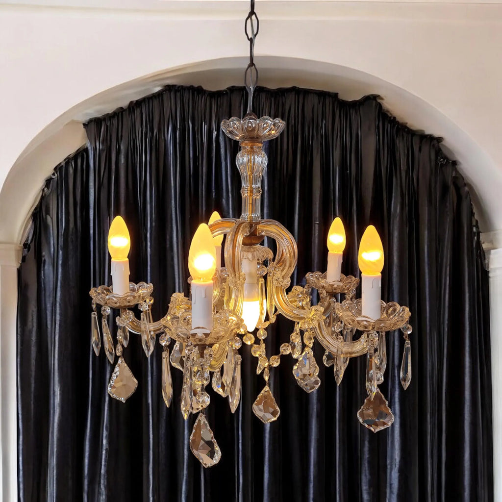 Lustre Maria Theresa à 6 lumières