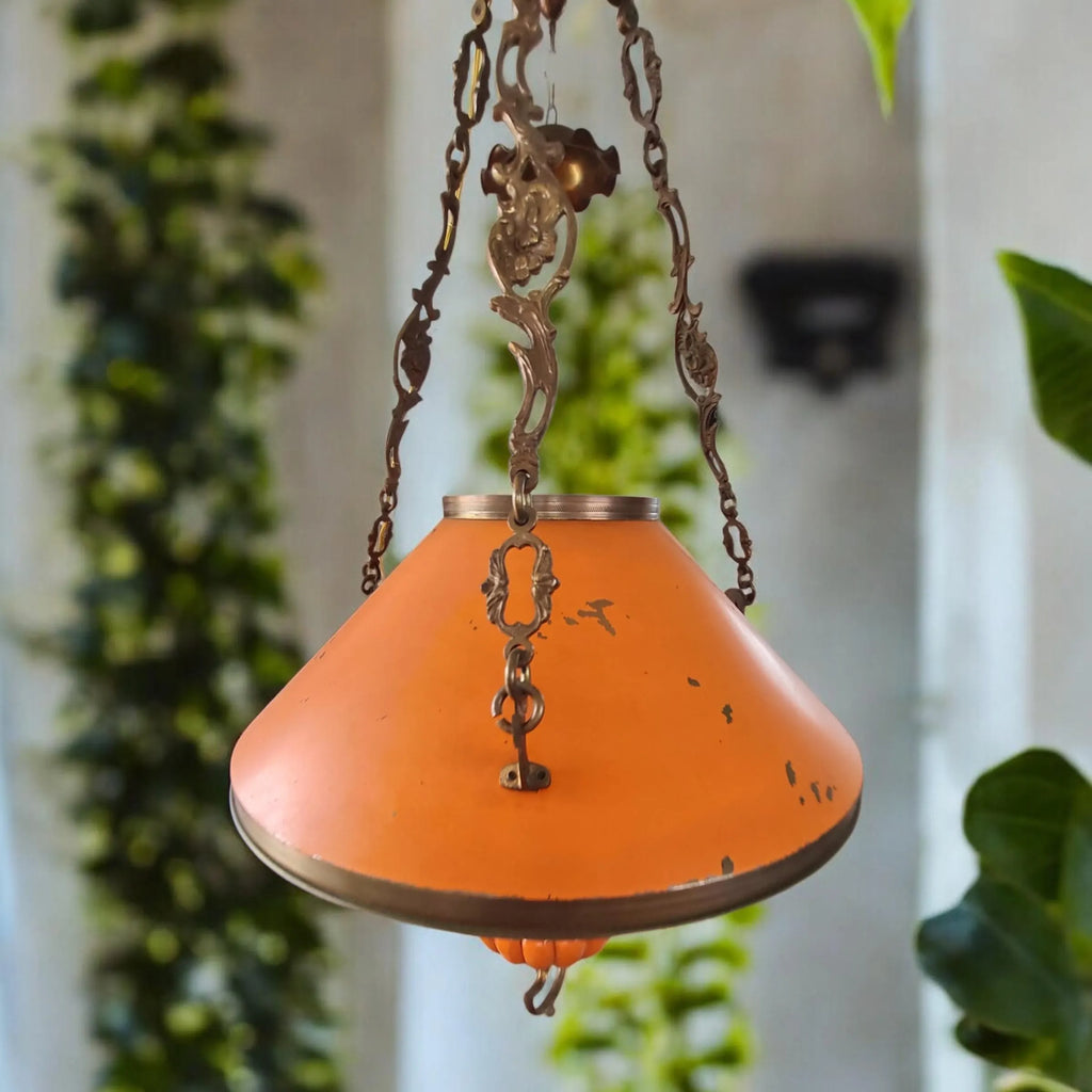 Lustre de style rustique
