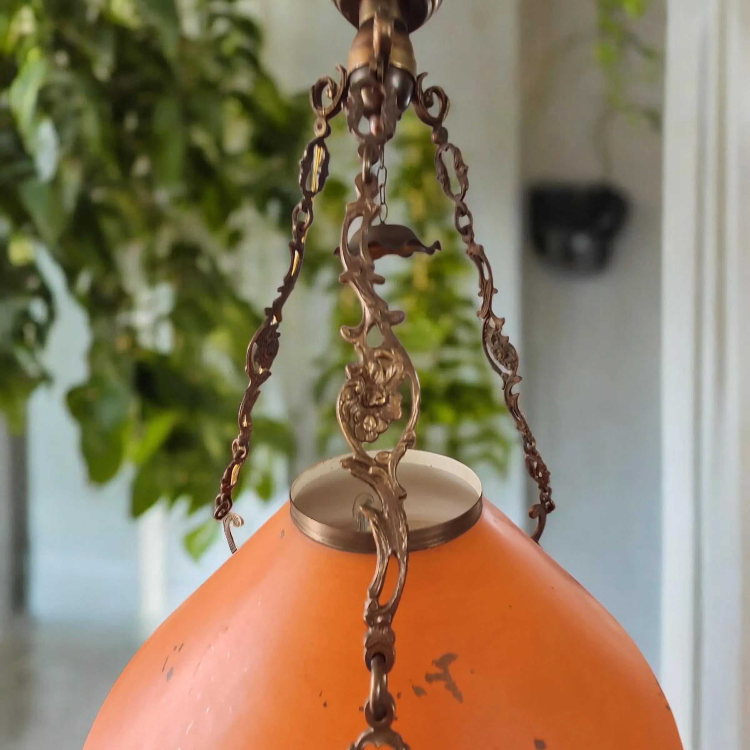 Lustre de style rustique