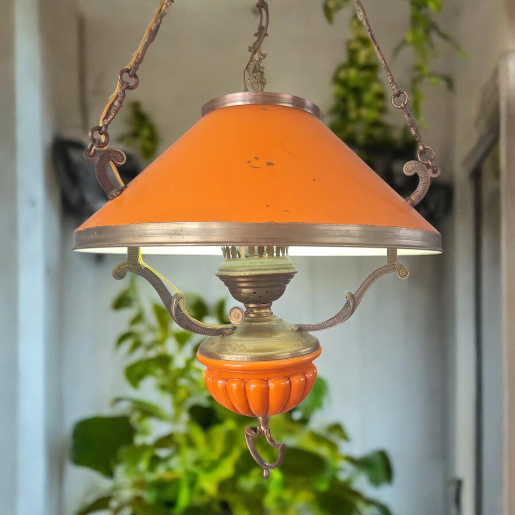 Lampadario in stile rustico