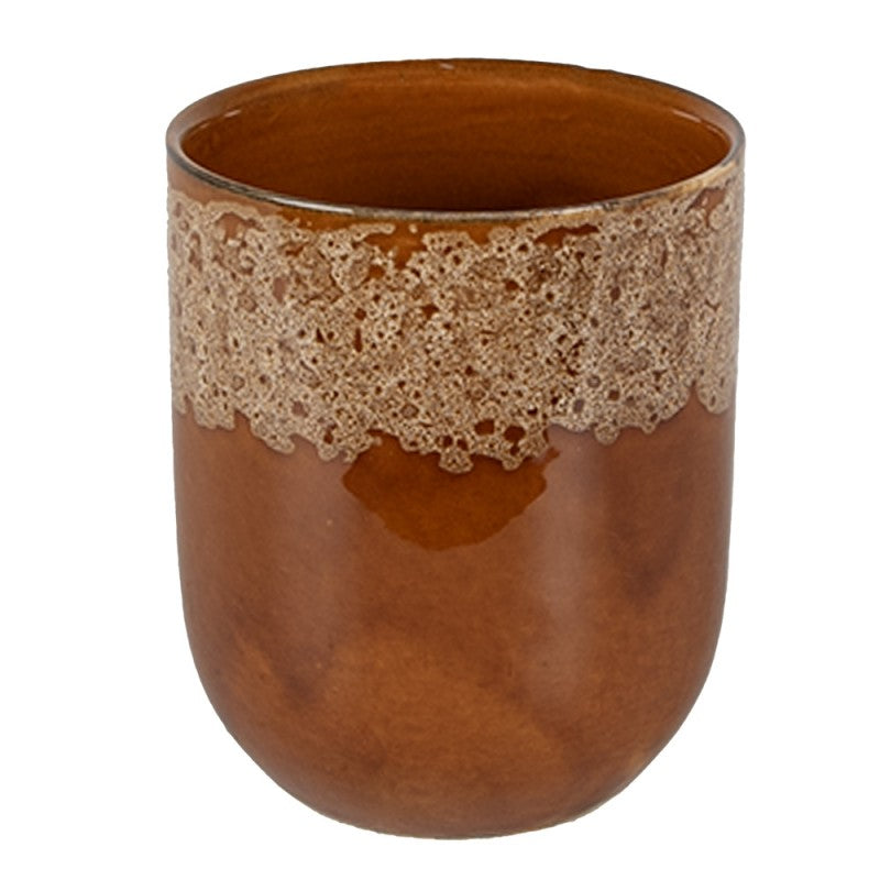 Tazza 150 ml Marrone Ceramica Bicchiere da tè